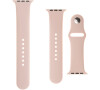 Set silikonových řemínků FIXED Silicone Strap pro Apple Watch 42/44/45/49mm, růžový