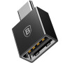 Baseus Exquisite USB-C to USB 2.4A Adapter (black)