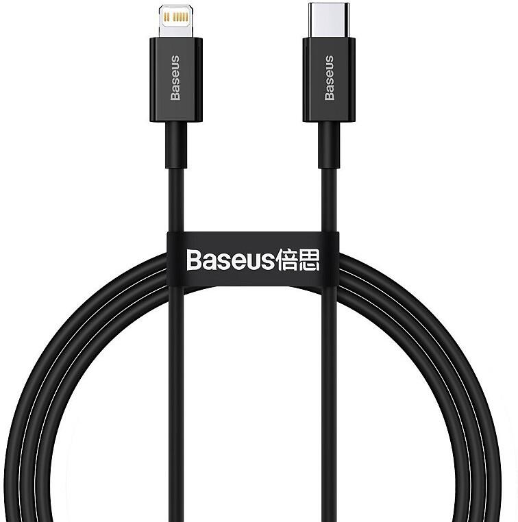 Baseus Superior Series Cable USB-C to iP, 20W, PD, 1m (black)
