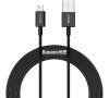 Baseus Superior Series Cable USB to iP 2.4A 1m (black)