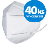 SET 40ks respirátor FFP2 DSBJ