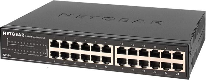 NETGEAR 24PT GE UNMANAGED SWITCH (GS324-200EUS)