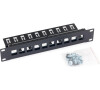 TRITON patch panel 10" 8portů MODULÁRNÍ (RAB-PP-X01-C1)