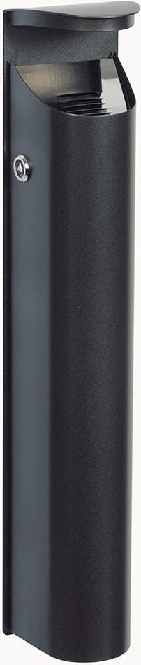 Nástěnný popelník Rossignol Koa 56597 antracitově černý