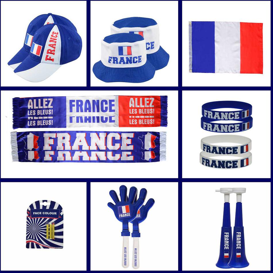 Fan sada Francie 006 Family Pack SPORTTEAM®