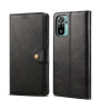 Lenuo Leather pro Xiaomi Redmi Note 10, černé