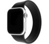 Elastický silikonový řemínek FIXED Silicone Strap pro Apple Watch 38/40/41mm, velikost L, černý