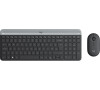 PROMO set Logitech slim Wireless MK470 graphite US (920-009204)