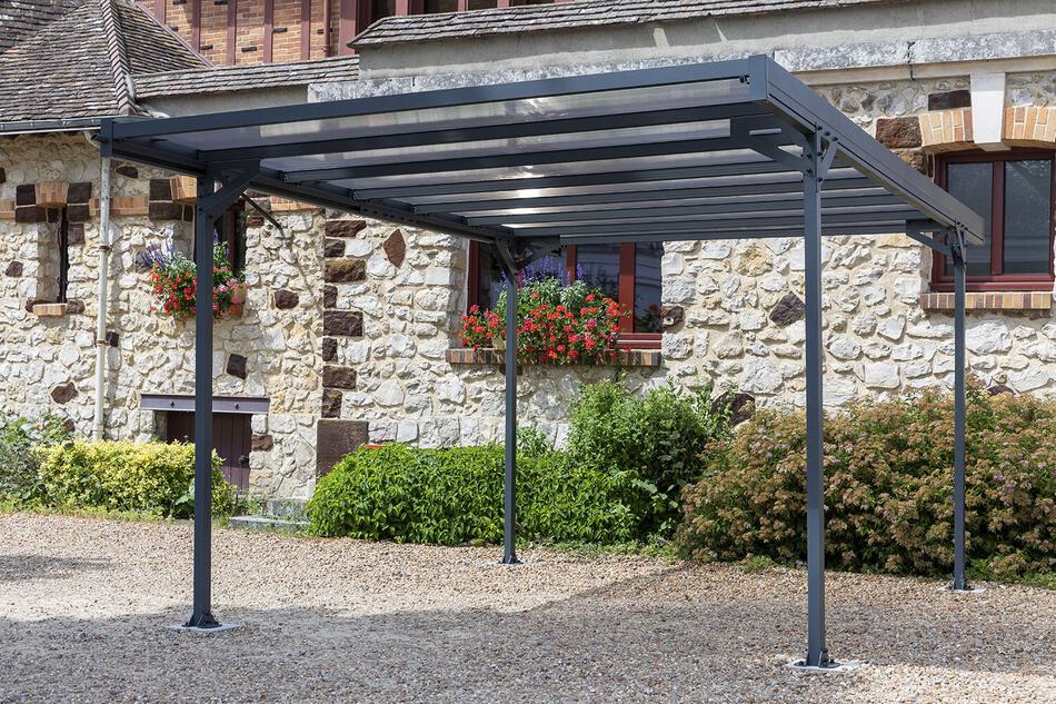 Kovový přístřešek LanitPlast TRIGANO JARDIN MISTRAL
