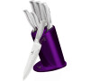 Sada no ve stojanu BERLINGERHAUS Royal Purple Metallic Line Kikoza Collection BH-2269, 6 ks