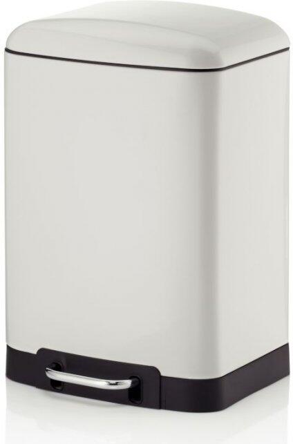 KELA Odpadkový koš DAVINO 12 l bílá KL-10904