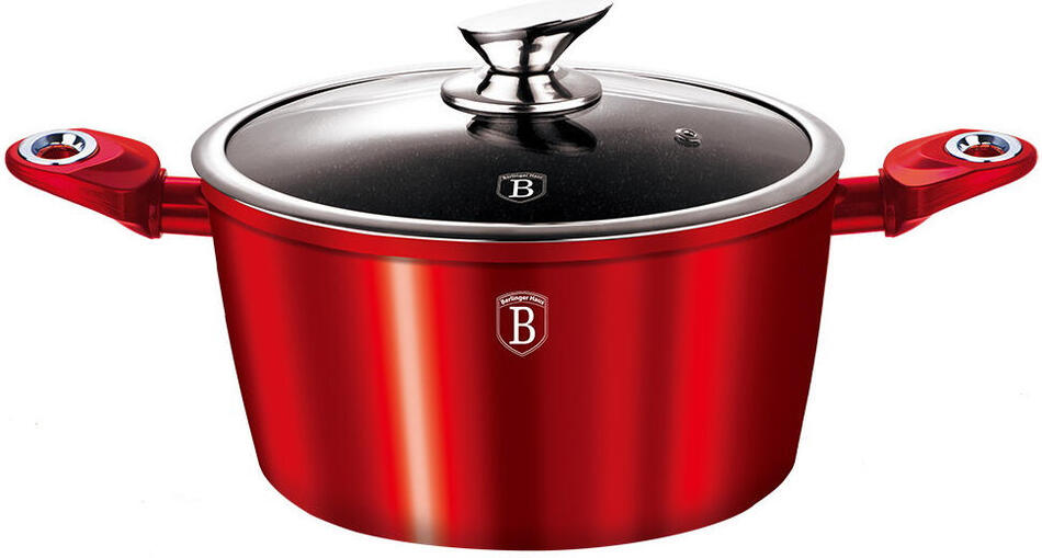 Kastrol BERLINGERHAUS Burgundy Metallic Line BH-1256, 20 cm