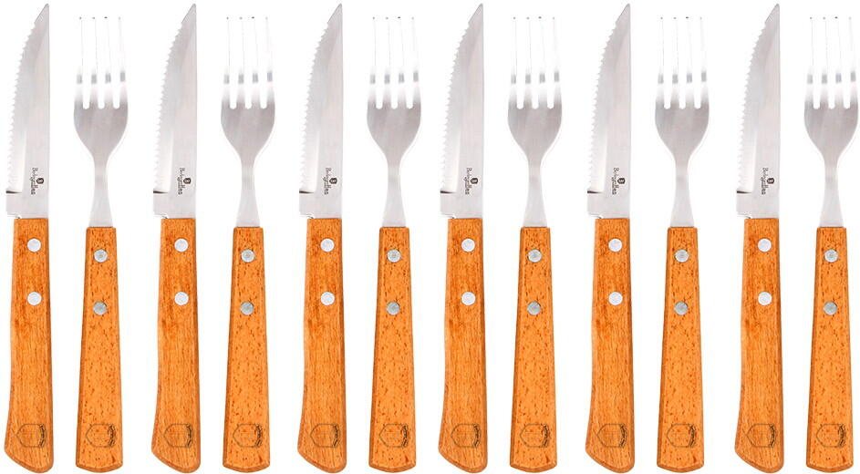 Steaková sada příborů BerlingerHaus BH-2105, 12 ks