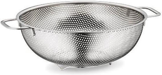 KELA Cedník s rukojeťmi nerez 18/10 ARES 23.5 cm KL-11982