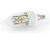 WE LED žárovka 36xSMD 5W E14 teplá bílá – svíčka (06231)