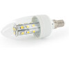 WE LED žárovka 21xSMD 3W E14 bílá – svíčka (04888)