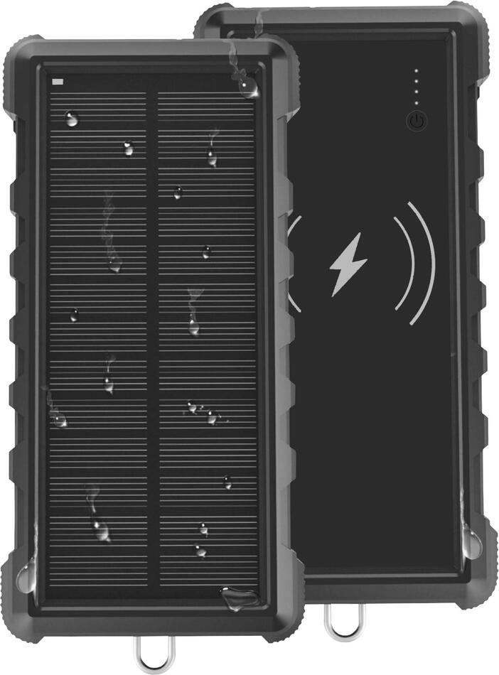 Bezdrátová solární powerbanka Viking W24W, 24000mAh, QC3.0