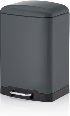KELA Odpadkový koš DAVINO 12 l tmavě šedá KL-10908