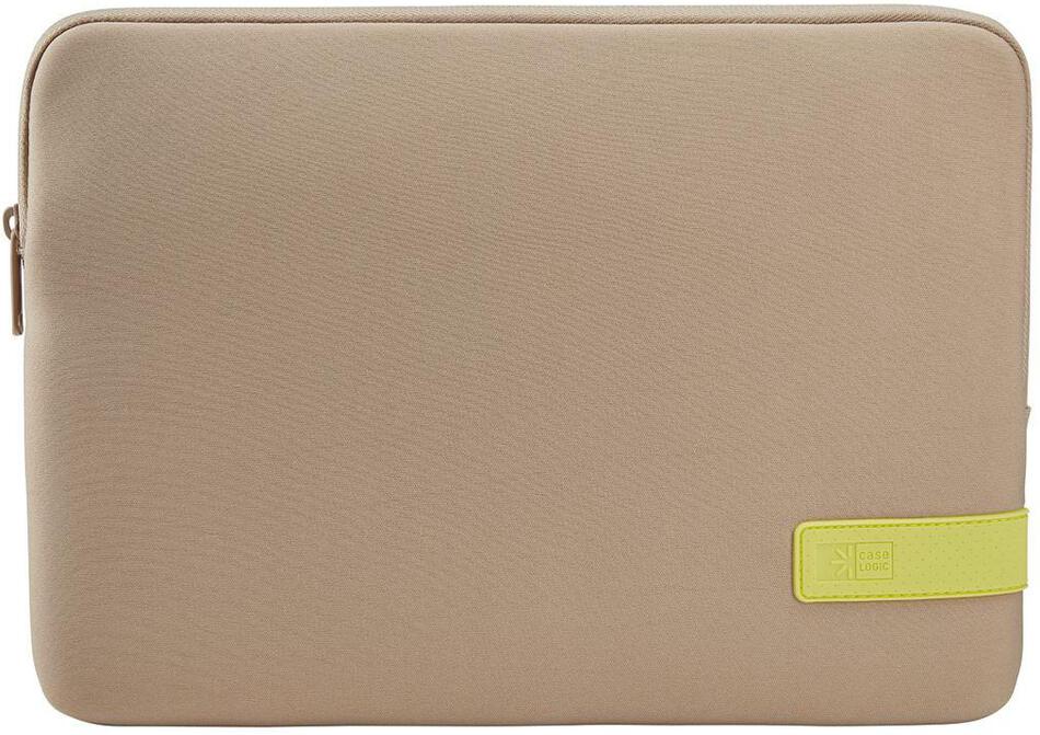 Case Logic Reflect pouzdro na notebook 13" REFPC113 - Plaza Taupe/Sunny Lime