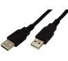 Kabel Roline USB 2.0 A(M) - A(M) - propojovací 4,5m, černý