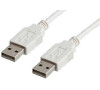 Kabel Value USB 2.0 A(M) - A(M) - propojovací 4,5m, bílý