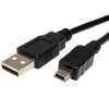 Kabel goobay USB 2.0 - Mini USB 5pin M/M 0,15m, černý