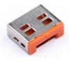 SMARTKEEPER Basic USB Port Lock 100 - 100x záslepka, oranžová (UL03P2OR)