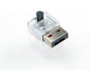 SMARTKEEPER Basic LAN Cable Lock 5 - 1x klíč + 5x záslepka, černá (NC03PKBK)