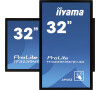 IIYAMA 32" iiyama TF3239MSC-B1AG: AMVA, FullHD, capacitive, 12P, 500cd/m2, VGA, HDMI, DP, 24/7, IP54, ern