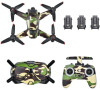 PVC Sticker for DJI FPV Combo (Camo Green)