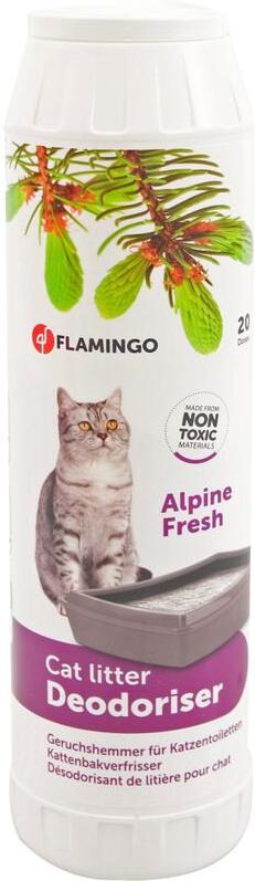 Flamingo Deodorant do toalety pro kočky - Alpský vánek