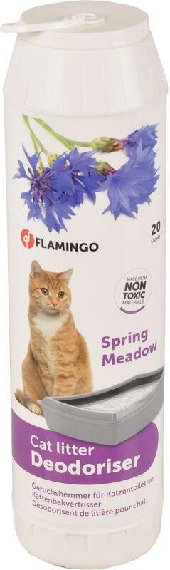 Flamingo Deodorant do toalety pro kočky - Jarní louka