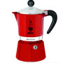 Kávovar Bialetti RAINBOW, červený