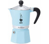Kávovar Bialetti RAINBOW světlemodrý, 3 šálky