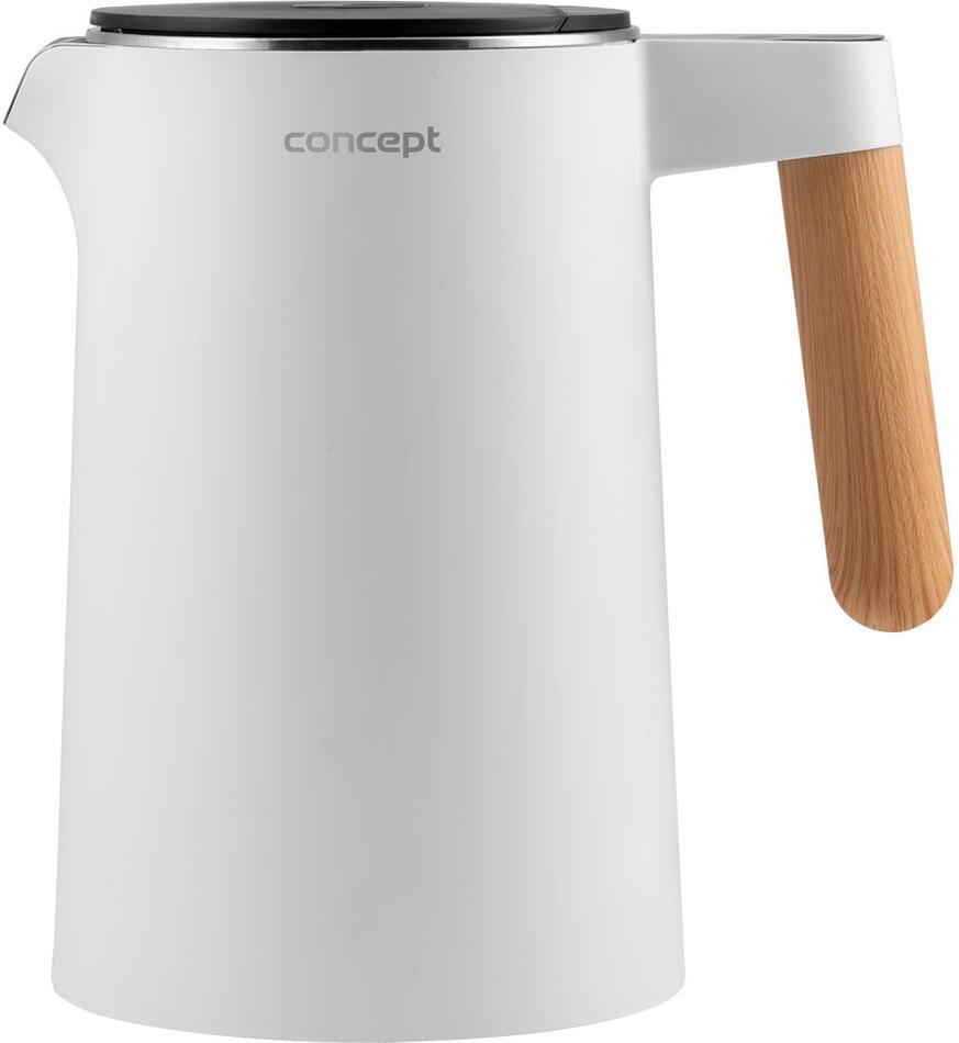 Rychlovarná konvice Concept RK3300 Salt & Pepper bílá