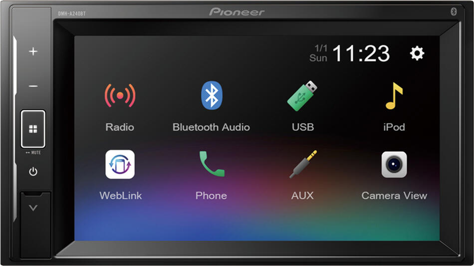 Pioneer DMH-A240BT multimediální jednotka do auta