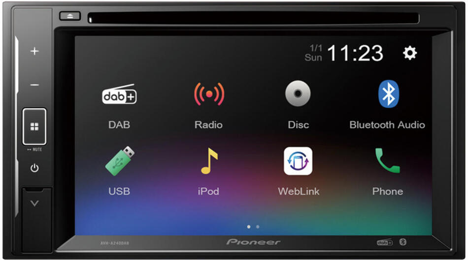 Multimediální jednotka do auta Pioneer AVH-A240DAB