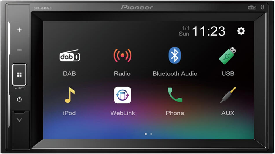 Pioneer DMH-A240DAB multimediální jednotka do auta