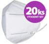 SET 20ks respirátor FFP2/N95