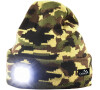 Čepice s čelovkou CATTARA 14020 Army nabíjecí