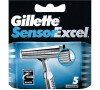 GILLETTE Sensor Excel náhradní hlavice 5 ks