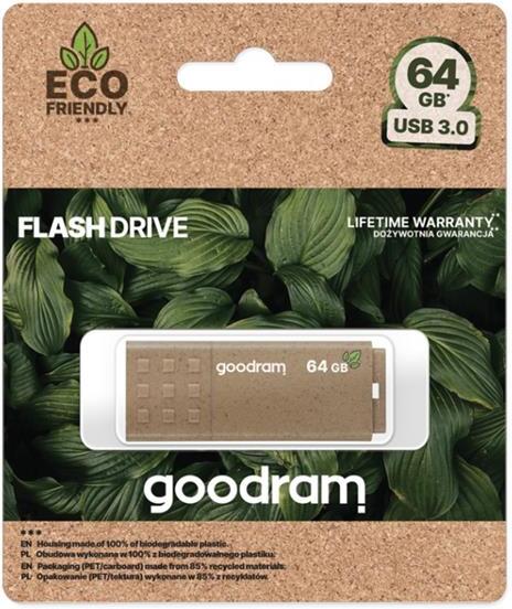 Flash disk GOODRAM Eco Friendly USB 3.0 64GB