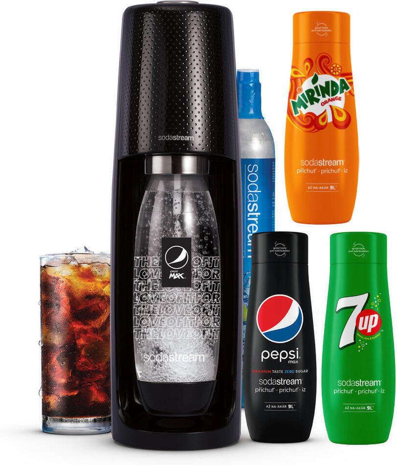sodastream spirit pepsi max