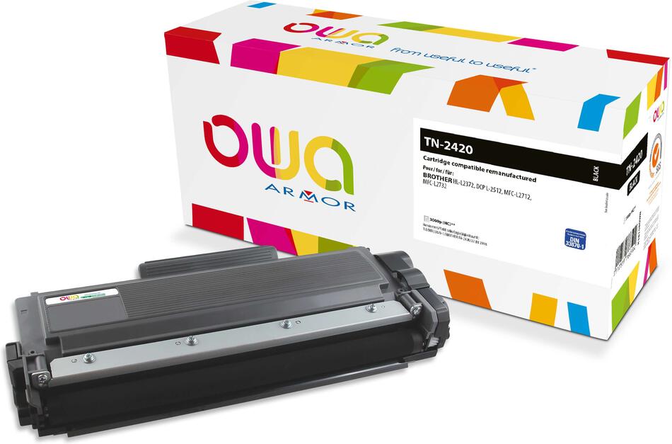 OWA ARMOR toner kompatibilní s BROTHER TN-2421, černá/black (K18871OW)