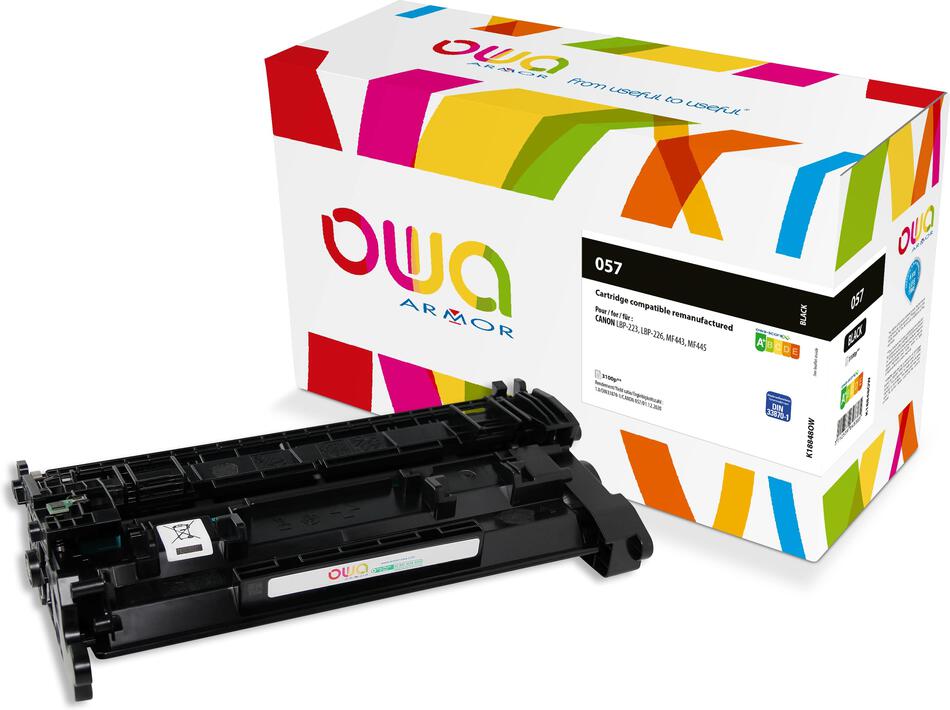 OWA ARMOR toner kompatibilní s CANON CRG 057, černá/black (K18848OW)