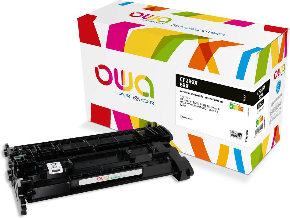OWA ARMOR toner kompatibilní s HP CF289X, černá/black (K18655OW)