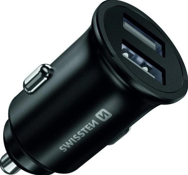 Autonabíječka Swissten 20115000ECO 2× USB, černá