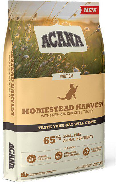 Granule pro kočky Acana Homestead Harvest, 4,5kg