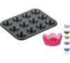 SET Forma na muffiny Tescoma DELÍCIA + Cukrářský košíček 80 ks