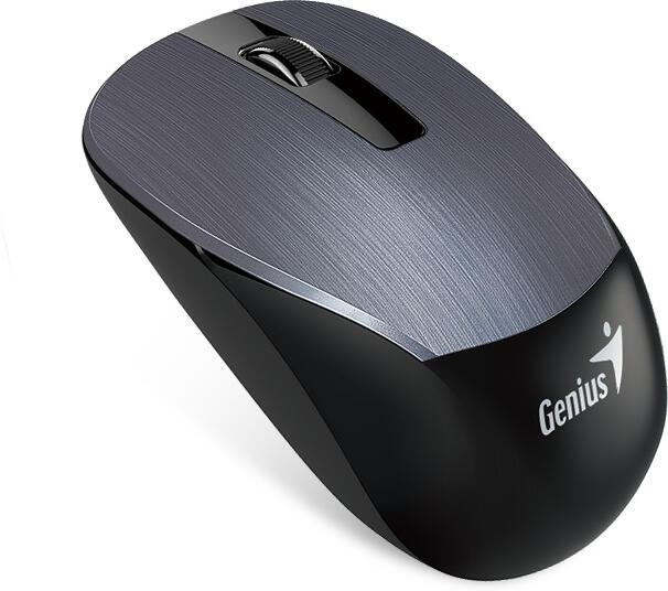 Genius NX-7015/Kancelářská/Optická/1 600 DPI/Bezdrátová USB/Šedá (31030019400)